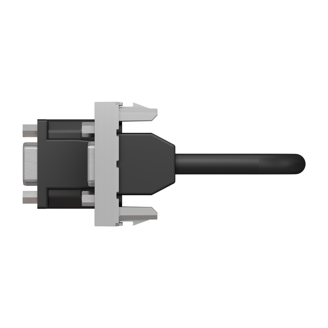 Розетка HD15 female (VGA) 1 модуль алюміній