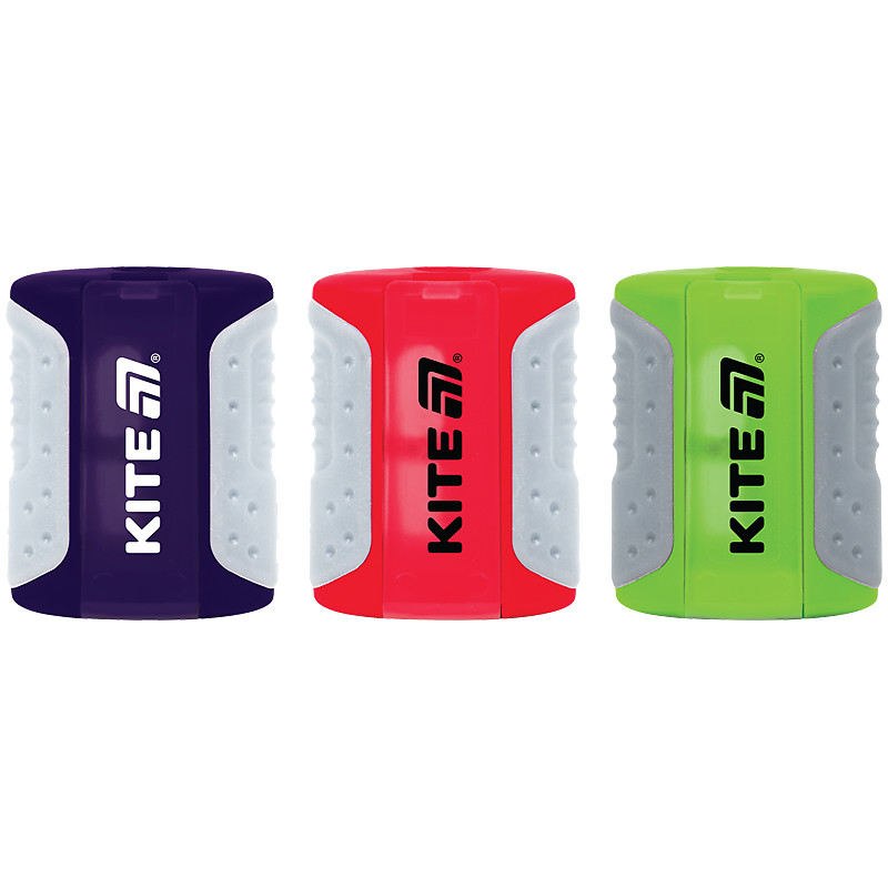 Точилка з контейнером Kite Soft K25-370, асорті