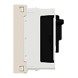 Розетка R-TV SAT один вихід, 2 модулі, бежева Unica New Studio, фото 6