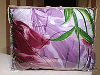 Ковдра з овечої вовни в сатині 140x205 см