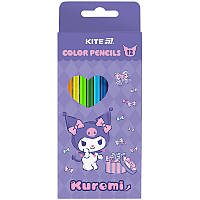 Олівці кольорові Kite Kuromi HK25-051-2, 12 шт.