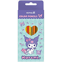 Олівці кольорові двосторонні Kite Kuromi HK25-054-2, 12 шт.