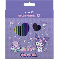 Олівці кольорові Kite Kuromi HK25-055, 24 шт.