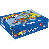Гуаш Kite Hot Wheels Skate HW25-063, 12 кольорів