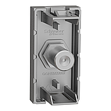 Розетка Coaxial F-type, 1 модуль алюм, фото 2