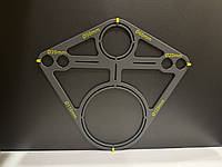 Шаблон під інсталяцію для встановлення унітазу