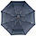 Жіноча компактна однотонна складна парасоля-автомат на 8 спиць від Bellissimo, темно-синій, SL 02402-6, фото 4