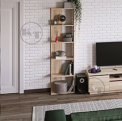 Стелаж книжковий з полицями Компаніт П-37