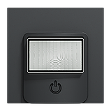 Датчик руху з вимикачем 10 A антрацит, фото 4