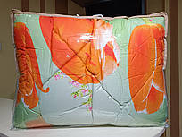 Ковдра з овечої вовни в чохлі в сатині 172x205 см.