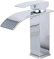 Змішувач для раковини JFUDJKLI Водоспадний одноважільний змішувач для умивальника