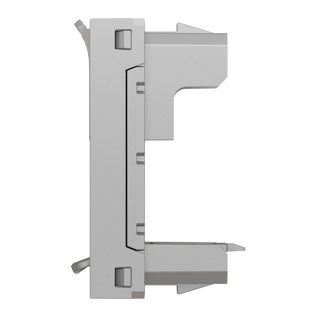 RJ45 накладка 1 модуль алюміній - фото 1 - id-p2527199879