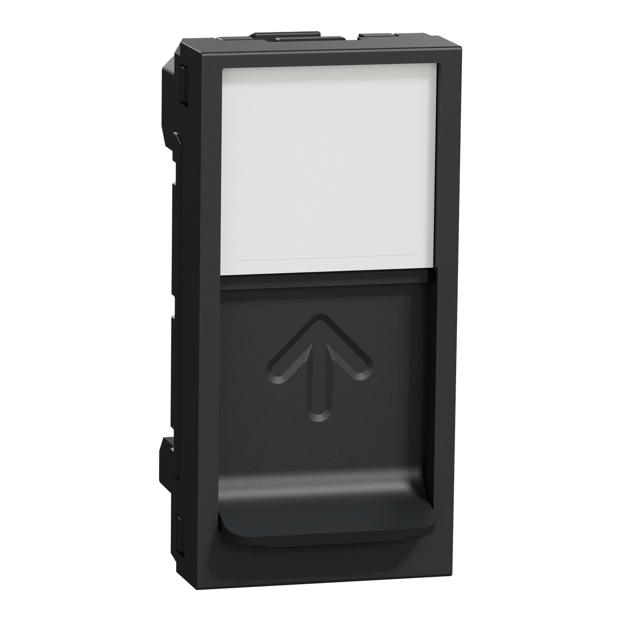 Центральна плата RJ45Keystone/Systimax 1 модуль антрацит