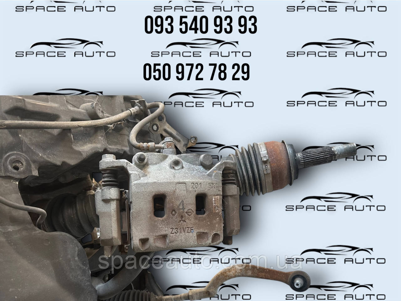 Суппорт передний правый Mitsubishi Outlander 4 21-25 год б/у оригинал в отличном состоянии 4605C311, фото 1