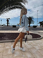 Женская юбка с воланами | Легкий стиль с высокой талией | Стильная пышная юбка для любого образа