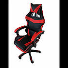 Геймерське крісло Vicotan VIP професійне, чорно-червоне, фото 2