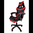 Геймерське крісло Vicotan VIP професійне, чорно-червоне, фото 4