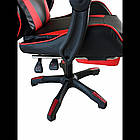 Геймерське крісло Vicotan VIP професійне, чорно-червоне, фото 6