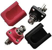 Корпусна прохідна клема з кришкою CF 200А (червона та чорна)