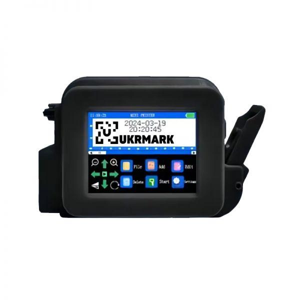 Ручний краплеструменевий міні принтер Ukrmark 2602 MINI 12.7мм чорний