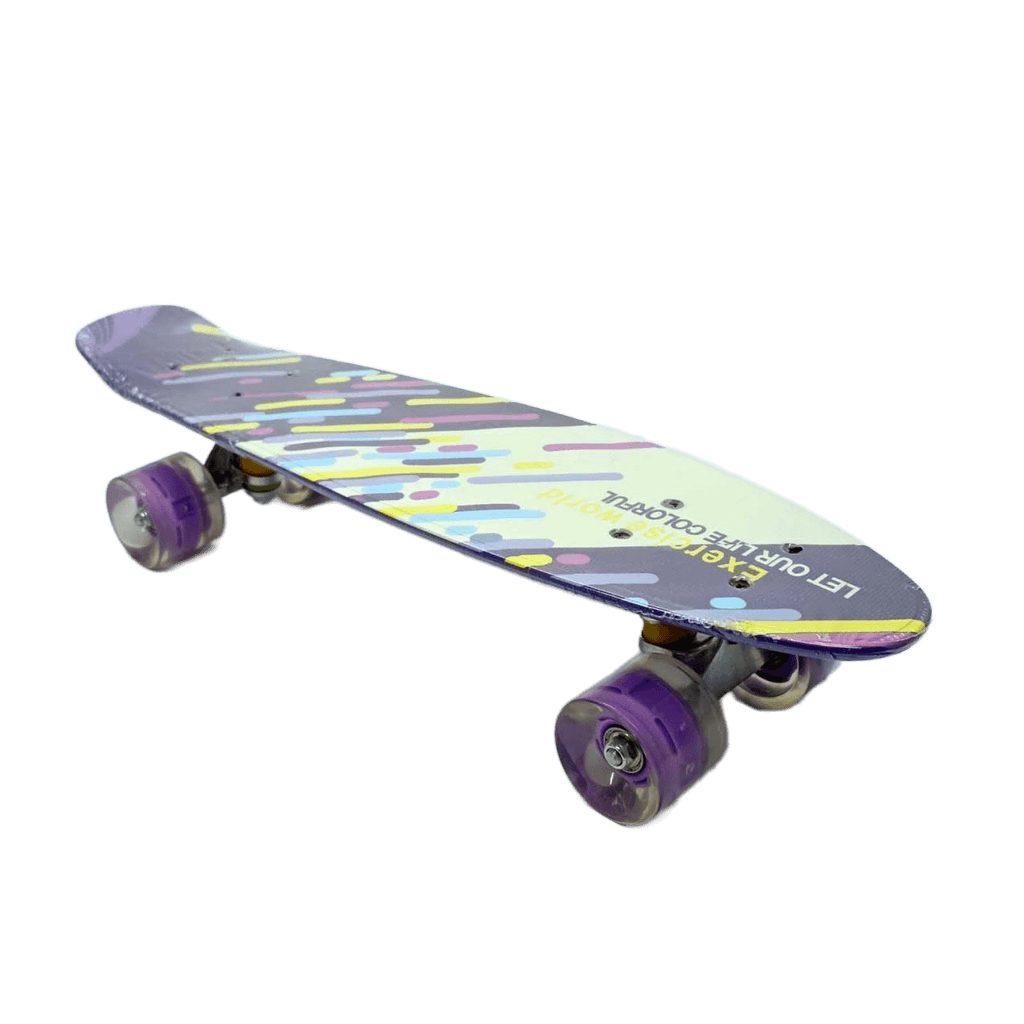Скейт Пенніборд "Best Board" колеса PU, світяться, d=6см F 9160