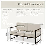 Диван - софа для садової вітальні Comosa, фото 6