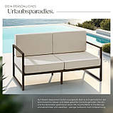 Диван - софа для садової вітальні Comosa, фото 3