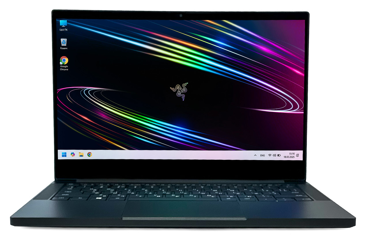 Ноутбук Razer Blade Stealth 13: Core i7-1065G7 / RAM 16 ГБ / GeForce GTX 1650 Ti / SSD 512 ГБ / 13.3" UHD 4K