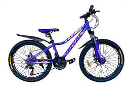 Підлітковий 24 Holly Royal гірський велосипед для дівчаток (2025) фіолетовий