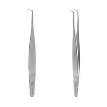 Staleks Expert 40/8 (L-подібний, 85') - професійний пінцет для нарощування вій