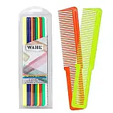 Набір гребінців для стрижки волосся 12 шт WAHL Multi Colored Comb 03206-200, фото 8
