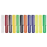 Набір гребінців для стрижки волосся 12 шт WAHL Multi Colored Comb 03206-200, фото 9