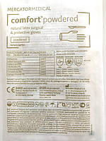 Рукавички стерильні латексні припудрені Comfort, пара