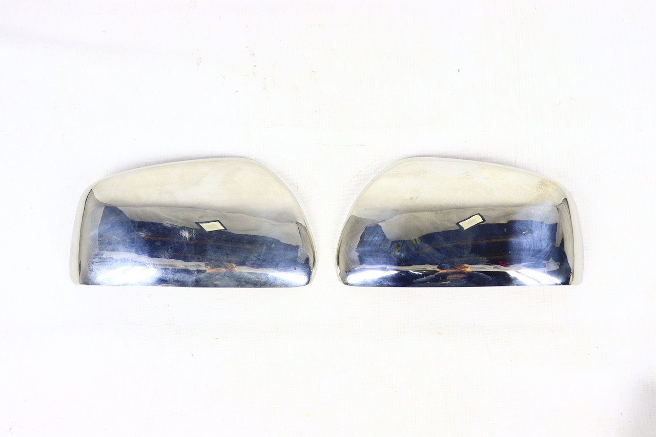 Накладки на дзеркала Chery Tiggo 2005-2010 (неірж., Carmos), фото 1