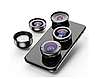 Набір об'єктивів для телефону Apexel APL-HB5. Комплект лінз 5 в 1, фото 5