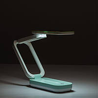 Лампа настільна біла