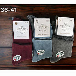 Підліткові жіночі шкарпетки з м'якою гумкою Розмір: 36- 41 см (14457)