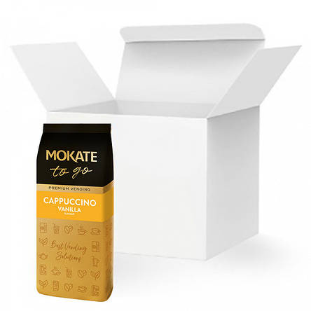 Капучино Mokate Vanilla 1 кг 10 пачок, фото 1