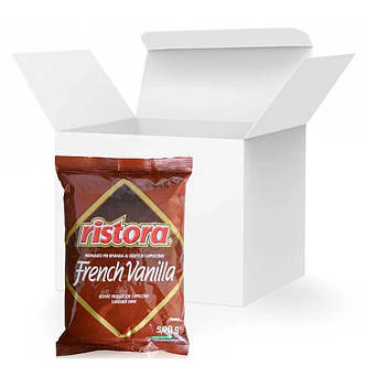 Капучино Ristora French Vanilla 0.5 кг 20уп, фото 1
