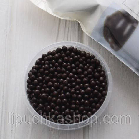 Декор Barry Callebaut Crispearls в темному шоколаді, 100 грам, фото 1