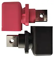 Корпусна прохідна клема з кришкою CF 400А (червона та чорна)