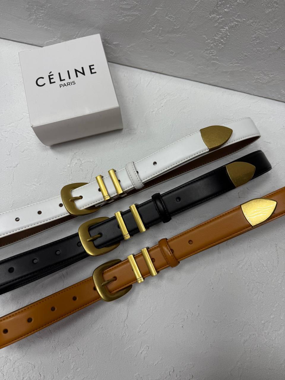 Стильний жіночий ремінь із натуральної шкіри, ширина 3 см, білий, фото 1