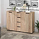 Великий комод для речей К-4+2 Еко Пєхотін 1200х380х868 мм, фото 2