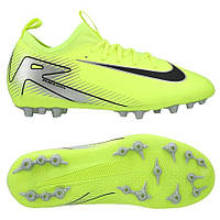 Дитячі бутси Nike JR MERCURIAL ZOOM VAPOR 16 ACADEMY AG лаймові FQ8403-700, Салатовий, Розмір (EU) — 33.5