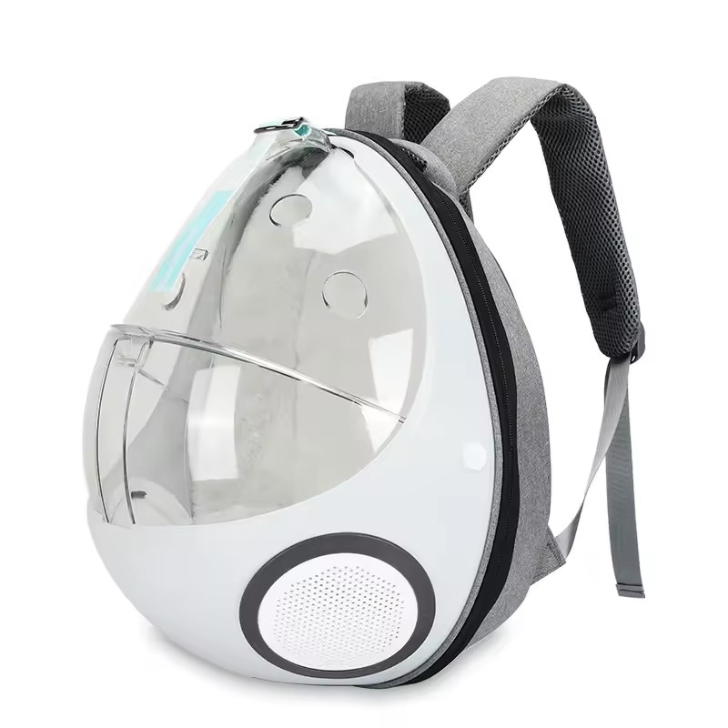Рюкзак-переноска + лежак для котів та собак 44x35x32 см CosmoPet CP-29 White
