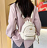 Стьобаний жіночий рюкзак з міні гаманцем, фото 8