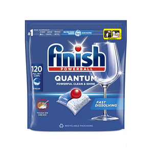 Таблетки для посудомийних машин FINISH Quantum 120 шт.