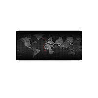Килимок ігровий для миші та клавіатури Карта світу 900*400*2 мм