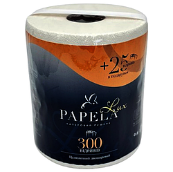 Рушник паперовий "Papela" LUX 2 шари (1 шт.), 300+25 відривів