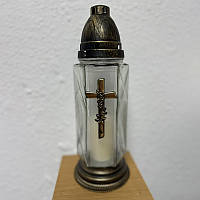Лампадка скляна 42 година. (28 см) 1/11 (605)